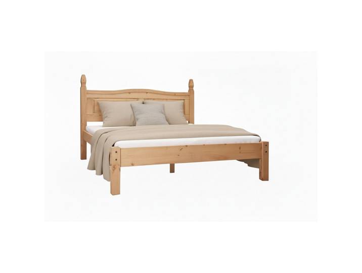 Livetastic Bett, Natur, Honig, Holz, Kiefer, massiv, 180x200 cm, Schlafzimmer, Betten, Doppelbetten