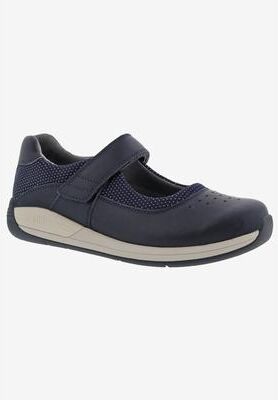 Women's Trust Shoe by Drew in Navy Leather (Size 8 M)