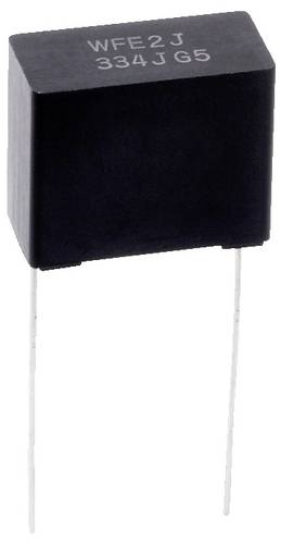 Panasonic MKP-Folienkondensator radial bedrahtet 1 µF 630V 10% (L x B x H) 31.5 x 9.5 x 18.0mm