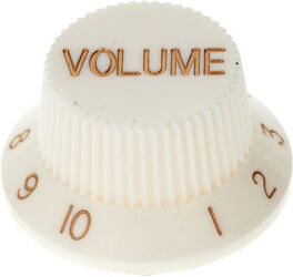 Göldo ST Volume Knob White Blanc
