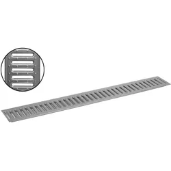 ACO Self® Stegrost Edelstahl   Länge: 100 cm - Breite: 13 cm