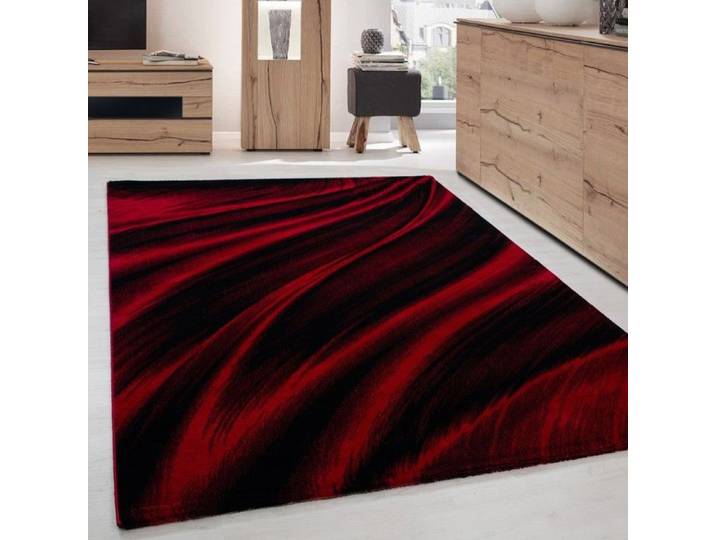 Tapis - Miami - 6630 - Rouge-Noir - 200x290 cm - Moderne - Rectangulaire