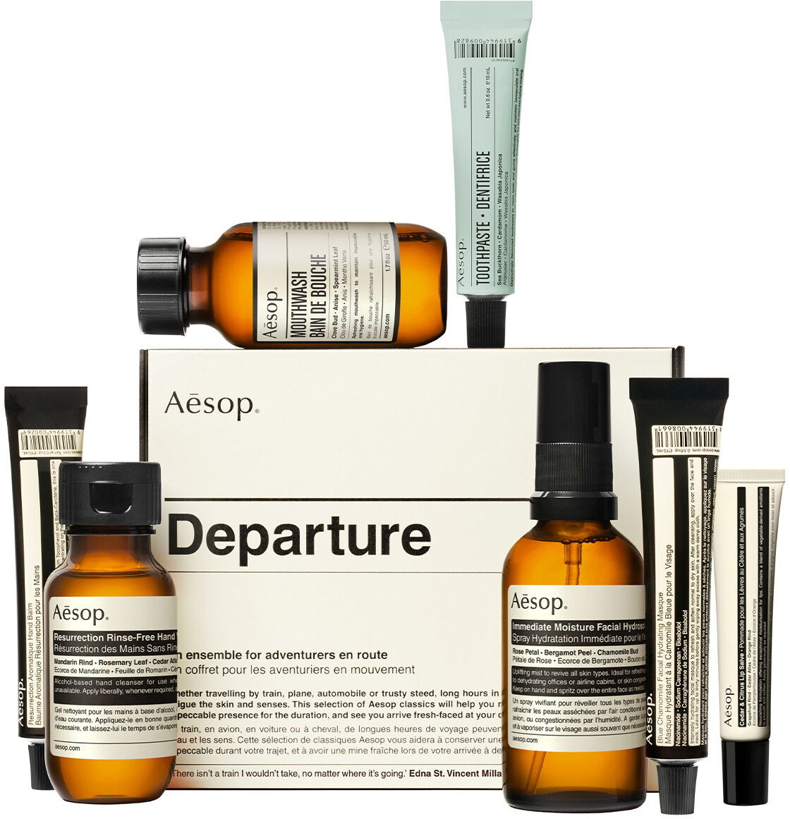 199ml Aesop Departure Travel Kit (7-tlg)