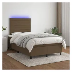 vidaXL, Boxspringbett, Lamisor (Horizontale Streifen) (120 x 200 cm)
