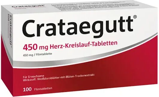 Dr. Schwabe Crataegutt 450 mg tablets (100 pcs)