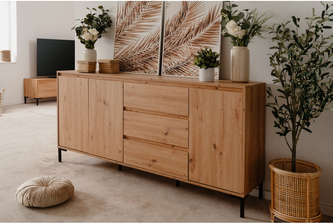 17 Stories Kathia 170cm Sideboard Brown 87cm H X 170cm W X 40cm D