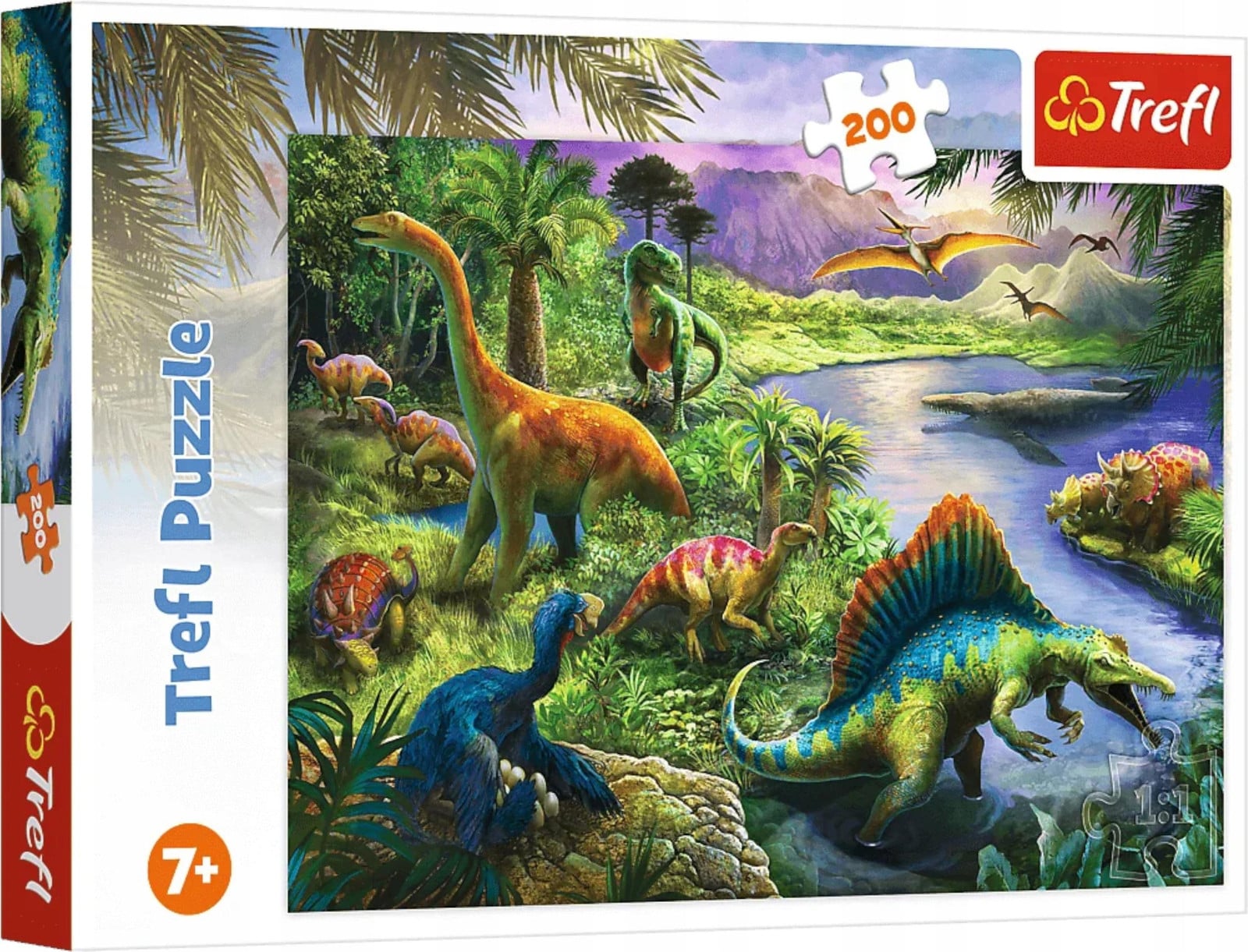 Trefl 13281 Puzzel Dinosaurussen - 200 stukjes