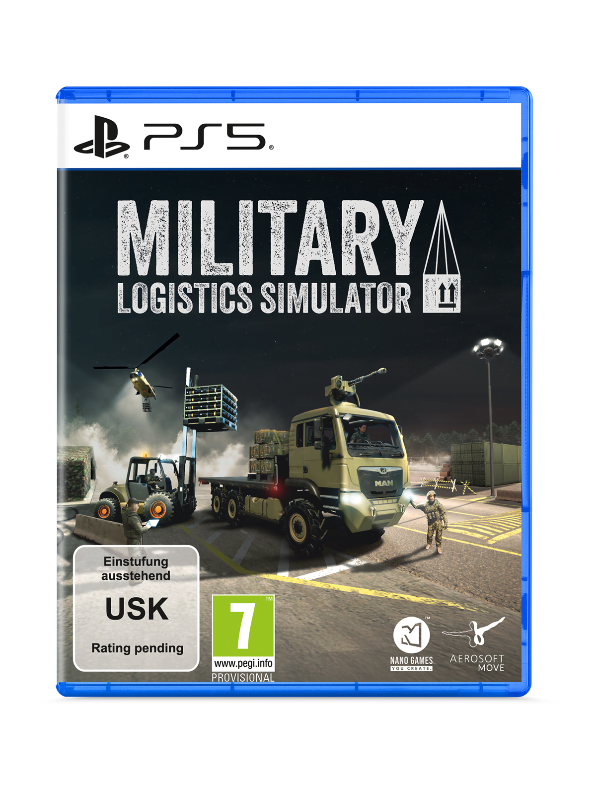 Military Logistics Simulator - Sony PlayStation 5 - Simulator - PEGI 7