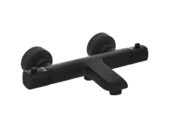 LIVARNO® Mitigeur thermostatique de douche / Mitigeur thermostatique de baignoire (Robinetterie de baignoire à thermostat, noir)