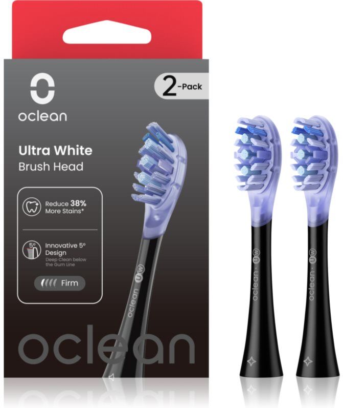 Oclean Ultra White UW02 tête de rechange Black 2 pcs