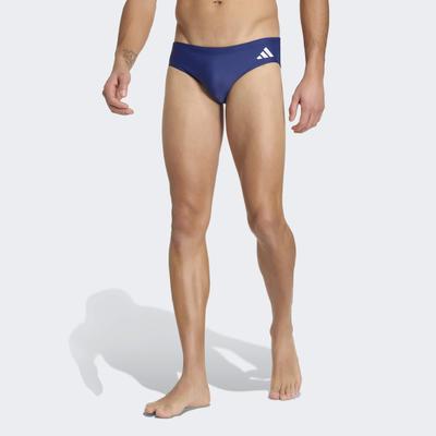 Badehose ADIDAS PERFORMANCE "SOLID SWIM TRUNKS", Herren, Gr. 6, N-Gr, blau (dunkelblau), Obermaterial: 80% Polyamid, 20% Elasthan, Badehosen Badehose