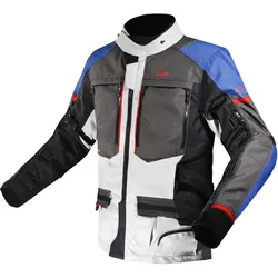 LS2 Norway Touren Motorradjacke - blau-grau - 5XL