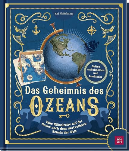 Kai Haferkamp - Das Geheimnis des Ozeans: Eine Rätselreise auf der Suche nach dem wertvollsten Schatz der Welt Rätselbuch mit Seiten zum Auftrennen Logik-, ... (Geschenke für alle, die das Meer lieben) - Preis vom 12.10.2026 11:37:12 h