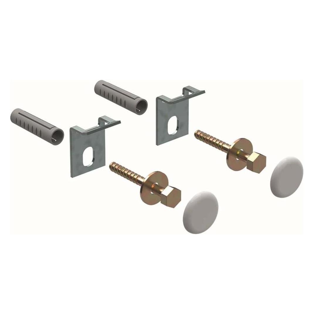 Geberit Urinal-Befestigungsset KERAFIX mit Abdeckkappen weiss (551075000)