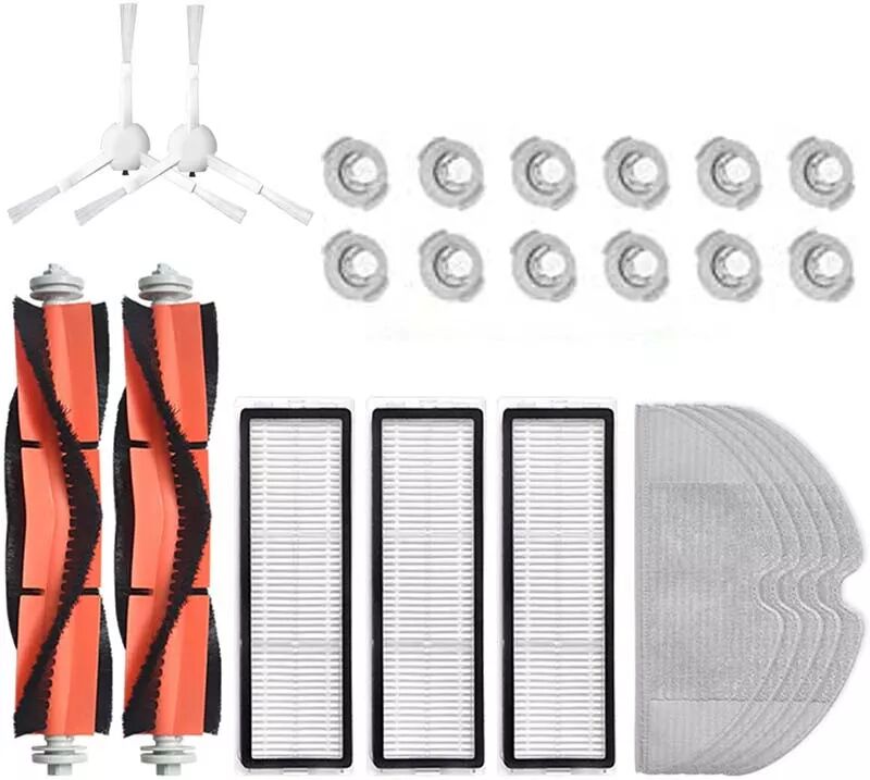 INF Zubehör für Xiaomi Mi Roborock S6 MaxV S6 Pure S6 E4 S5 E35 E25 E20 S50 S51 T7 24 Teile