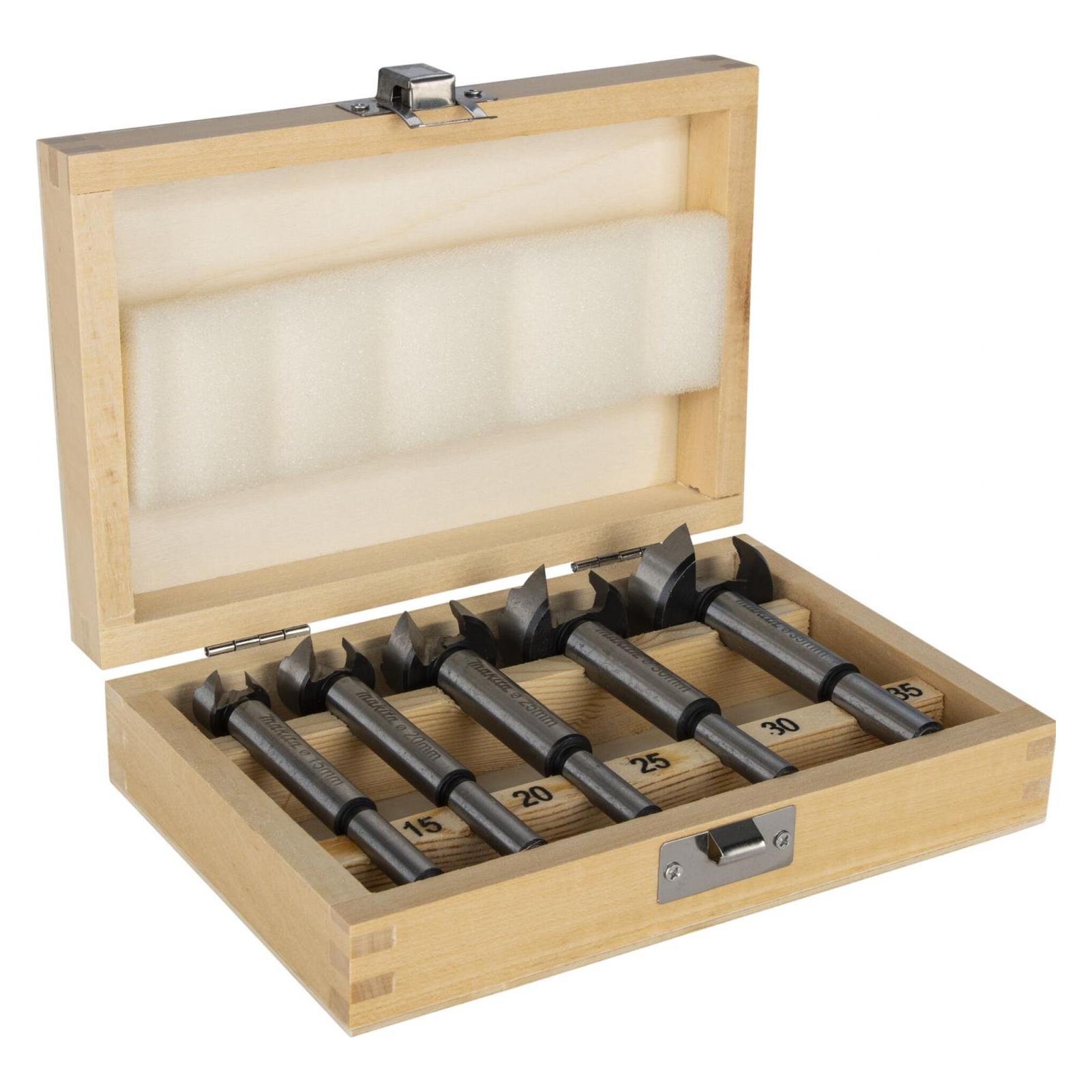 Makita Forstnerbohrer Set (15 Millimeter, 20 mm, 25 Millimeter, 30 Millimeter, 35 Millimeter) (D-47363)