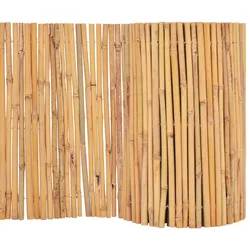 vidaXL Gartenzaun Bambus 500 x 50 cm