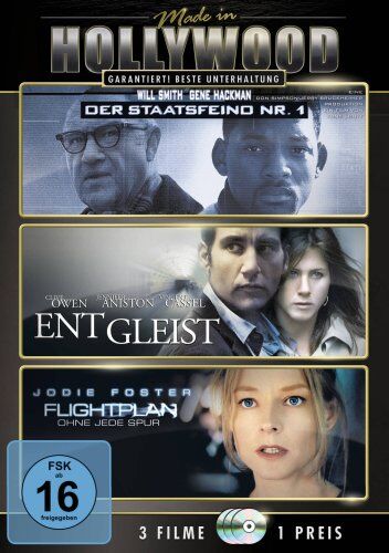 Tony Scott - Made in Hollywood: Staatsfeind Nr. 1 / Entgleist / Flightplan [3 DVDs] - Preis vom 11.10.2026 03:10:56 h