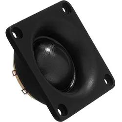 Monacor HiFiDomeTweeter (1 Stk.), Einbaulautsprecher, Schwarz
