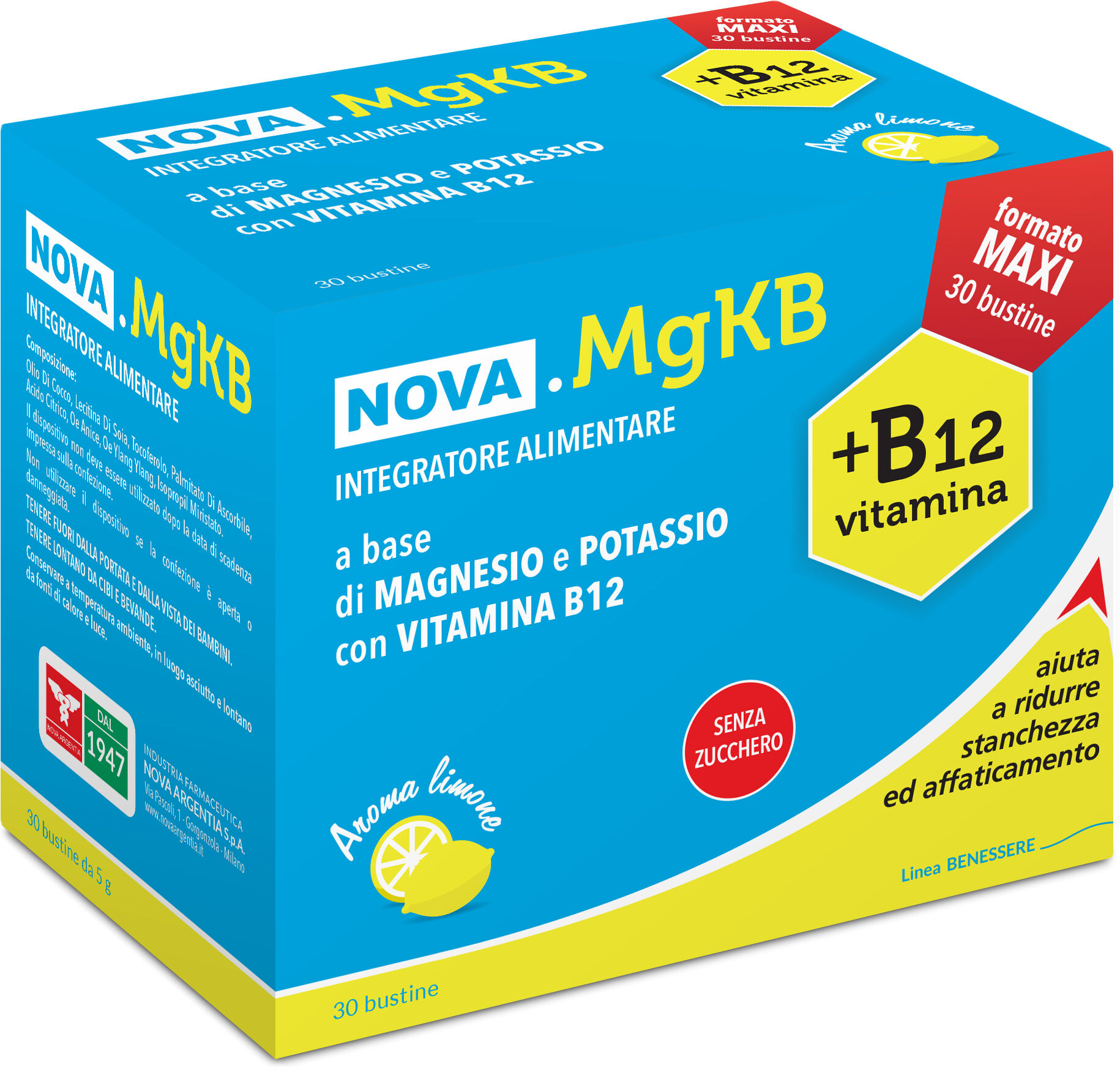 Nova Argentia Nova Mgkb Da 30 Bustine 5g