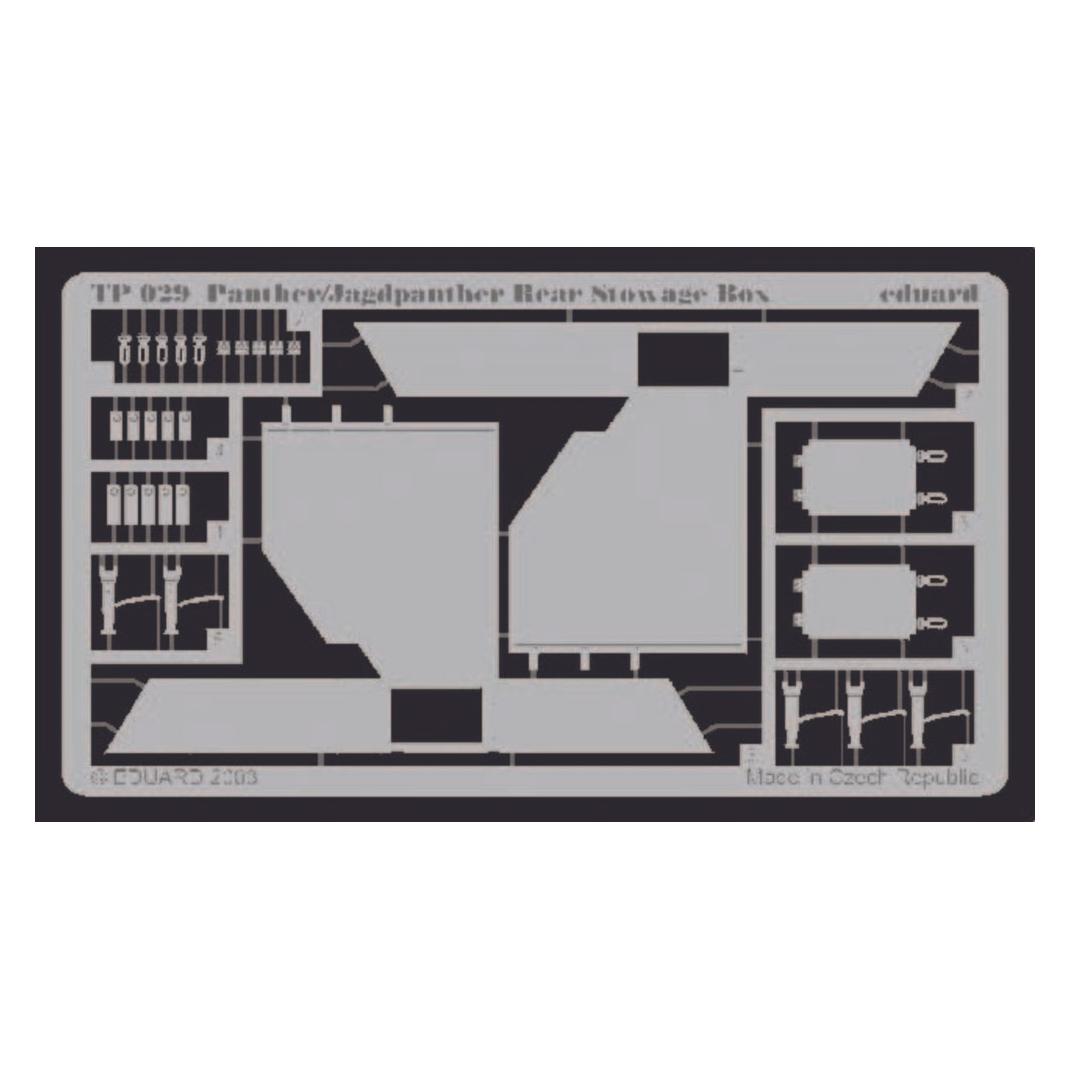 Eduard Panther/Jagdpanther Rear Stowage Box (TP029)