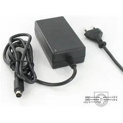 AGI 92564 - Externe Festplatte - Indoor - 100-240 V - Schwarz, Notebook Netzteil, Schwarz