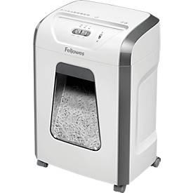 Fellowes Aktenvernichter Powershred 15C, Partikelschnitt 4x40mm, P-4, 19 l, 15 Blatt Schnittleistung, weiss