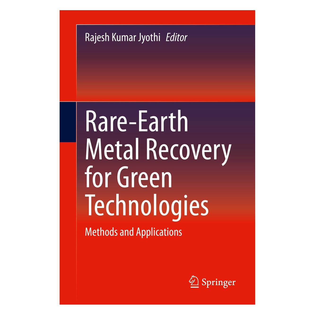 Springer Rare-Earth Metal Recovery for Green Tec (Englisch, Hardcover, Rajesh Kumar Jyothi) (9783030381059)