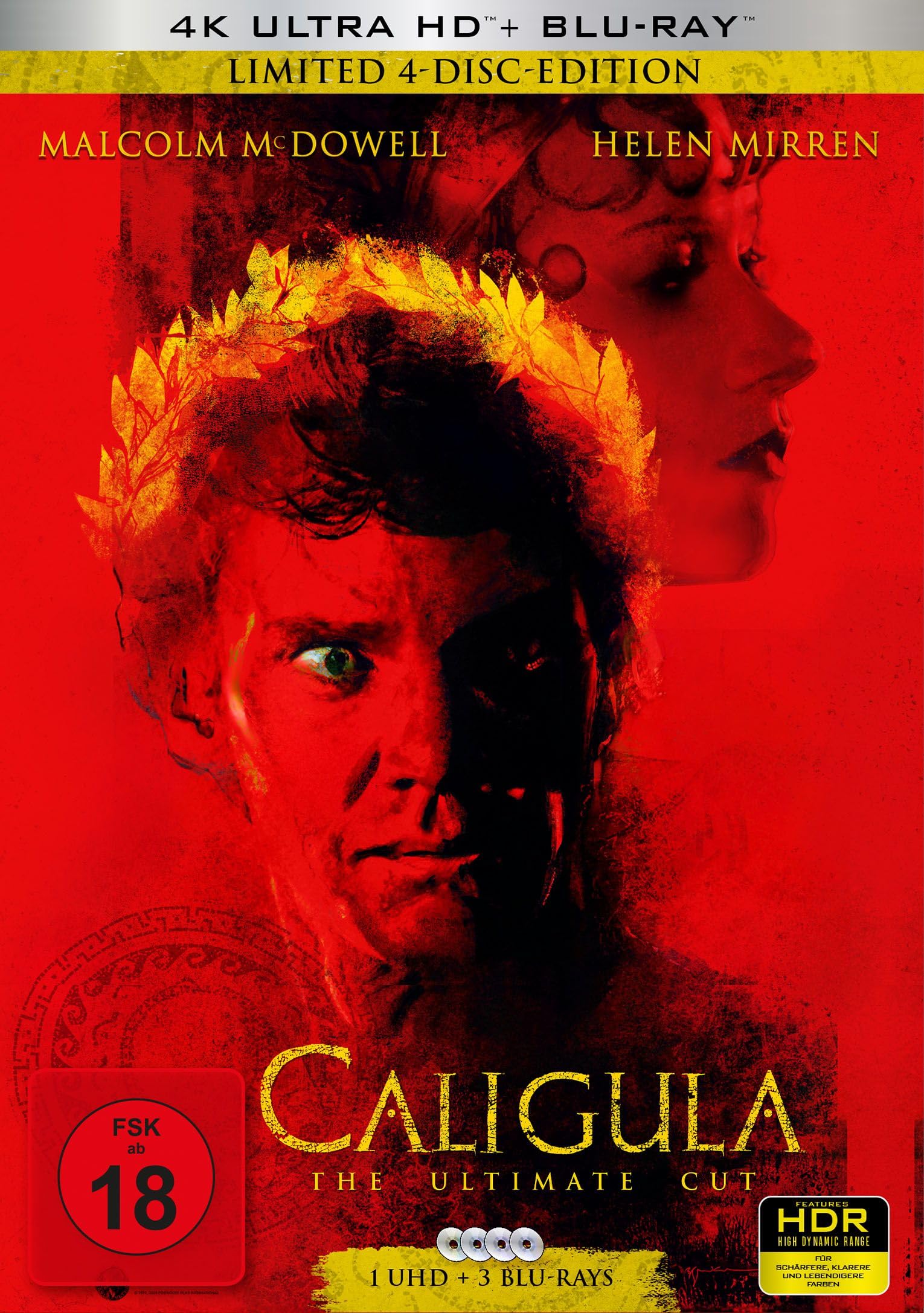 Caligula - The Ultimate Cut - Mediabook - LImited Edition (4K Ultra HD) (+ 2 Blu-rays) (+ Bonus-Blu-ray) - Preis vom 15.10.2026 23:06:25 h