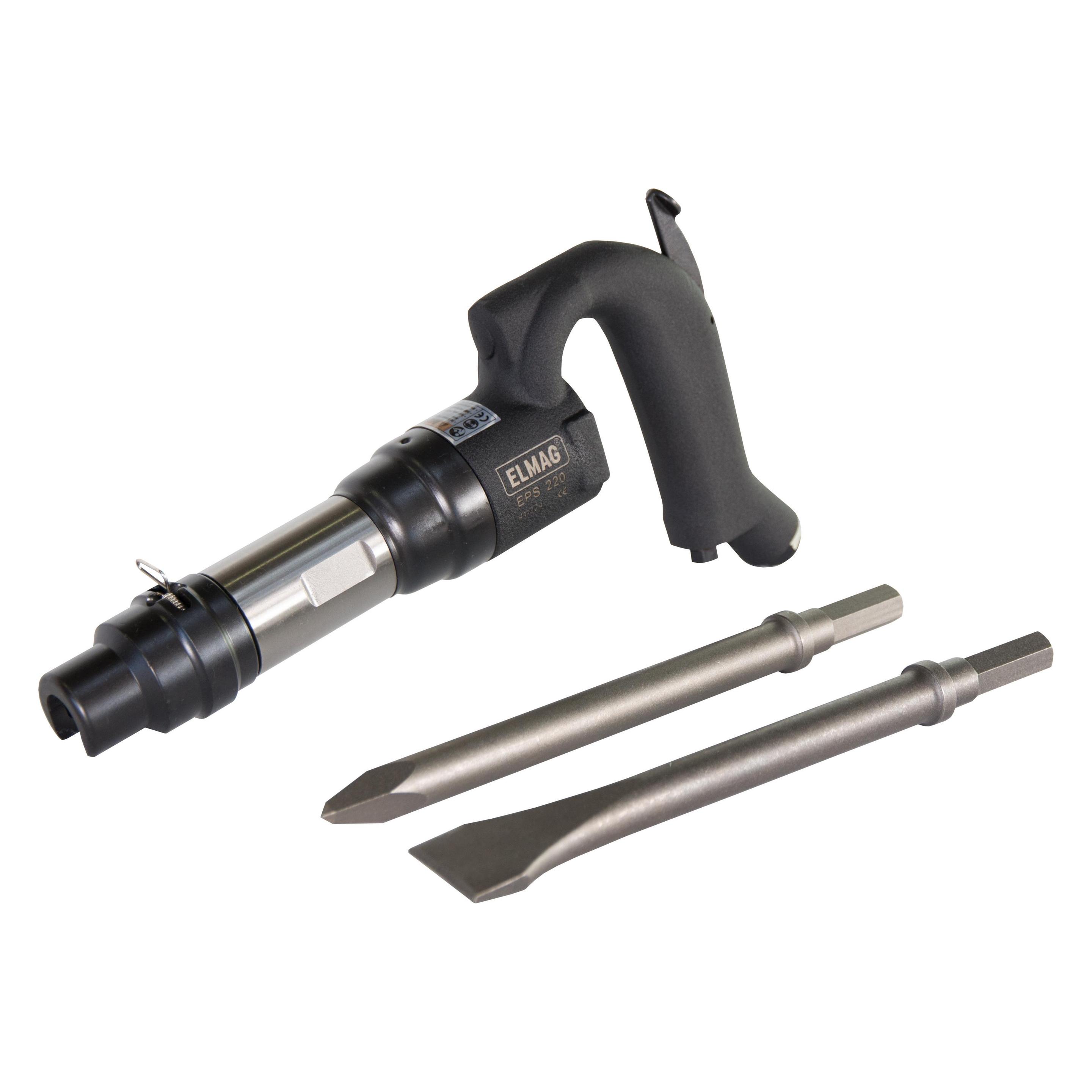 Elmag DL-Mini-Abbruchhammer-Set (Druckluft, Abbruchhammer, Meisselhammer) (43820)