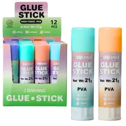 Klebestift Schule Büro Pastell 21g