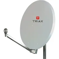 Hirschmann/Triax Satspiegel  120 cm Lichtgrau FESAT 120K