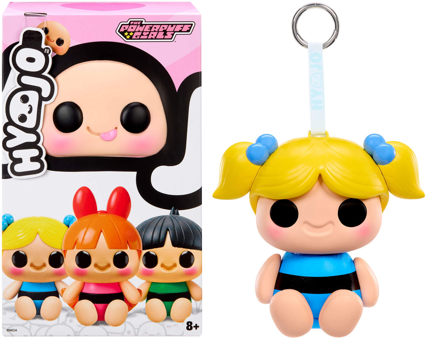 Hyojo Series 3 The Powerpuff Girls Blind Box Squishy Collectible - Ages 8+ - Randomly Selected Character - Blind Box Packaging - Keychain Included