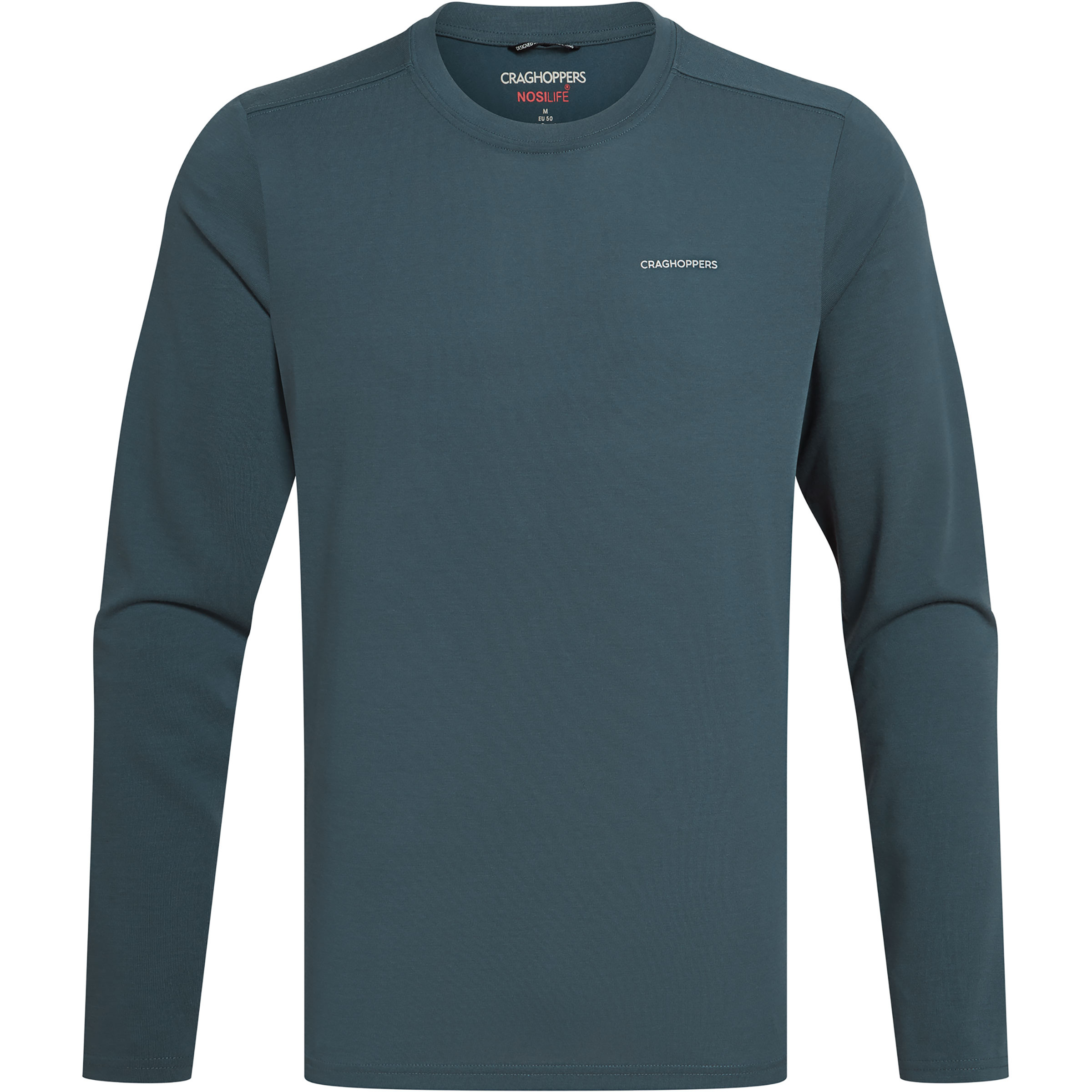 Craghoppers Nosilife Abel Herren Longsleeves blau Größe XL Camping Klein verpackbar