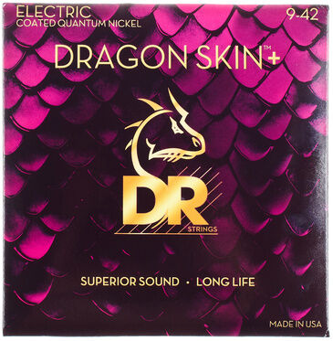 DR Strings Dragon Skin+ DEQ-9 Coated