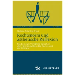 Rechtsnorm und ästhetische Reflexion, Fachbücher von Gideon Stiening