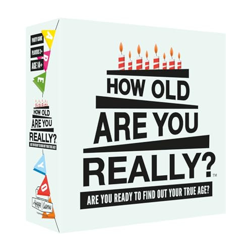Hygge Games Hoe oud ben je echt? Het feestspel, Gemengde kleur