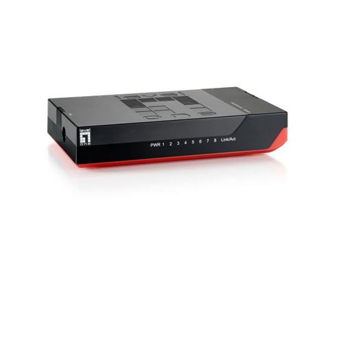 LevelOne GSW-0807 Gigabit Switch 8 Port 10/100/1000 Mbps 1