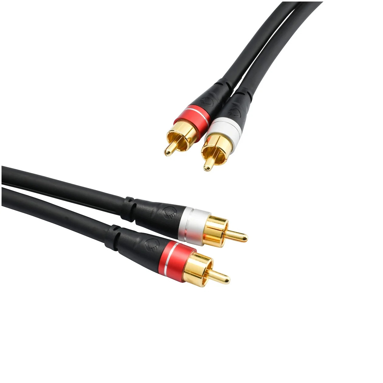 Oehlbach SL RCA luidsprekerkabel, 1,5 m, Zwart