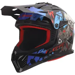LS2, Motorradhelm, MX708 Fast II Zombie II (XXL, 63 - 64 cm)