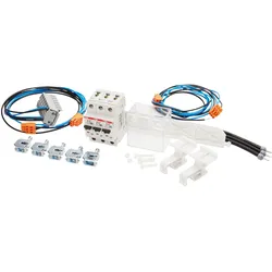 f-tronic 7111006 Spannungsversorgung SPVG3B6, 3x LS-Schalter B6A 1pol. 25kA