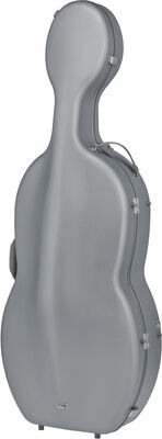 Gewa Pure VC Case Polycarb. Silver Schwarz