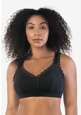 Plus Size Women's Dalis Bralette by Parfait in Black (Size 36 K)