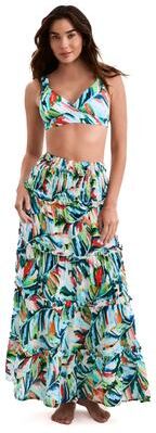 Plus Size Women's Reef Convertible Skirt by Swimsuits for All in Pse (Size M)