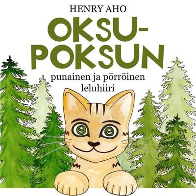 Oksu-Poksun punainen ja pörröinen leluhiiri - Henry Aho, Audio, 9789178176090
