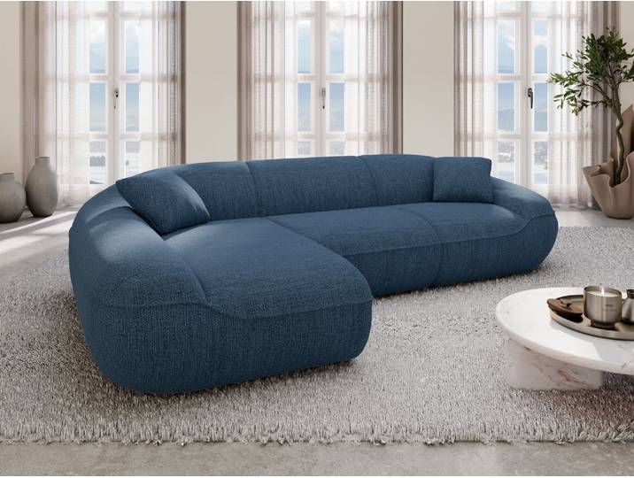 Ecksofa Solmare L-Form aus Stoff