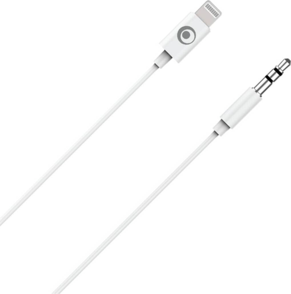 BigBen Connected Audio-adapter 3,5 mm jack naar Lightning wit