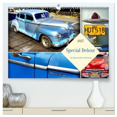 Special Deluxe - Das Spitzenmodell von Plymouth (hochwertiger Premium Wandkalender 2027 DIN A2 quer), Kunstdruck in Hochglanz