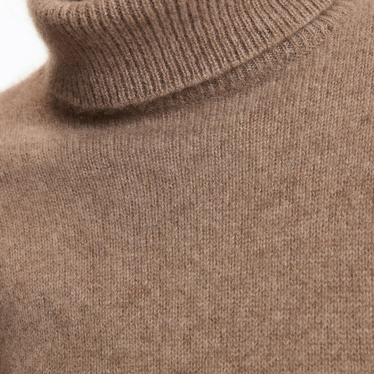 LA REDOUTE COLLECTIONS Pull col roulé en cachemire non teint