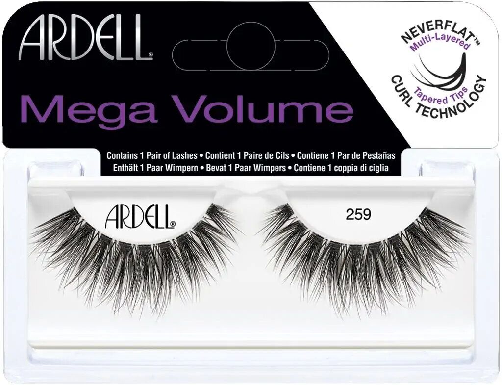 Ardell Mega Volume Falsche Wimpern Schwarz 259